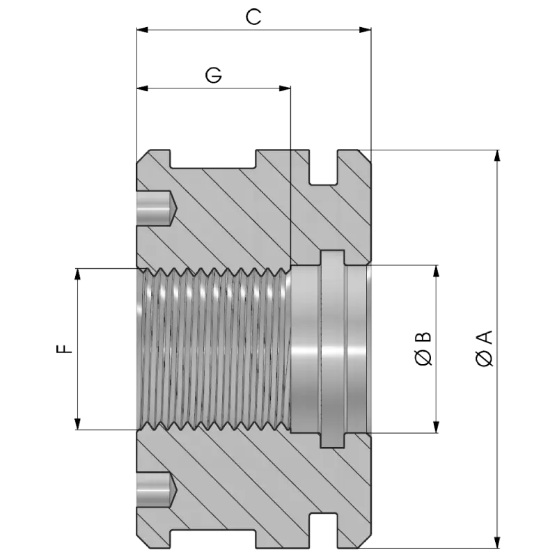 Dugattyú - menetes GER rajz