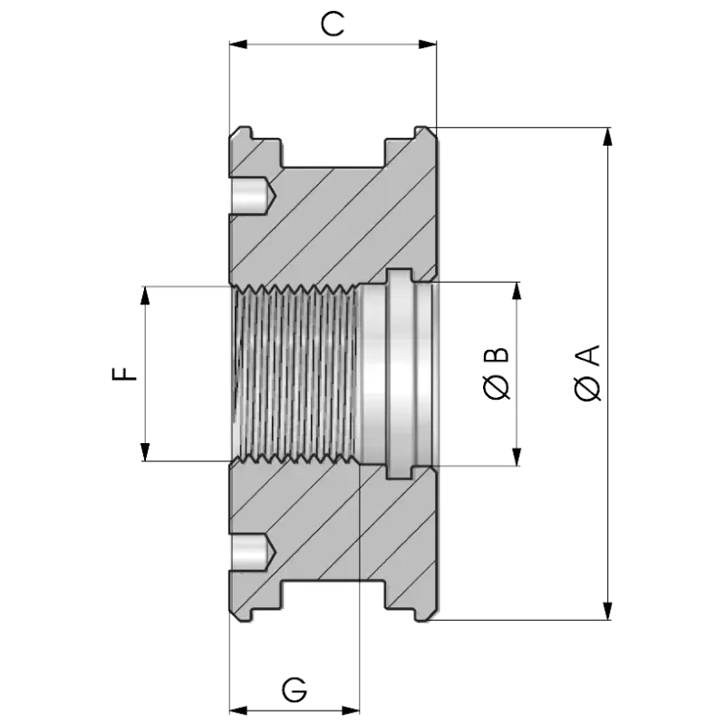 Dugattyú - menetes rövid rajz