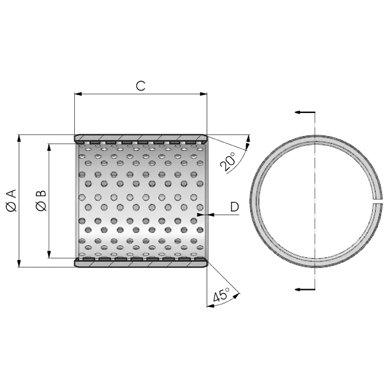 Glycodur persely - WX rajz